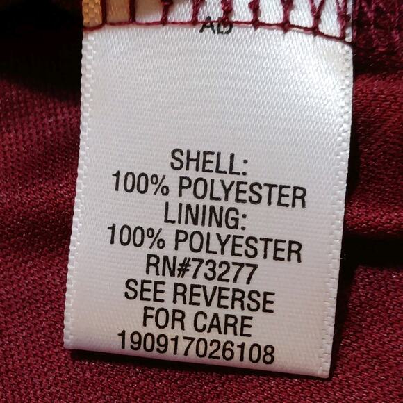 Candies Lace Mesh Halter Dress Juniors Small Burgundy Gray Floral Stripe EUC - Picture 4 of 9